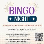 Sierra Community House x Alibi Incline BINGO Night!