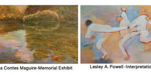 Anna Contes Maguire-Memorial Exhibit and Lesley A.Powell- Interpretations