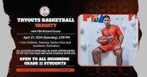 2nd Batch of Basketball Varsity Tryout