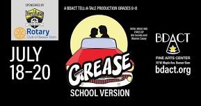 Grease: School Version - A BDACT Tell-A-Tale Theatre Production