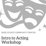 Intro to Acting Workshop