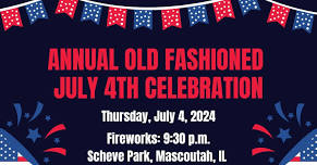 Annual Old Fashioned July 4th Celebration - 2024