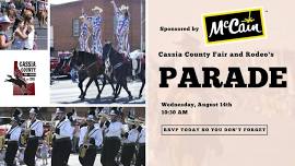 Cassia County Fair and Rodeo Parade Sponsored by our local McCain Foods