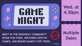 Teen Game Night