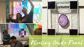 Floating Geode Stained Glass Intro Class