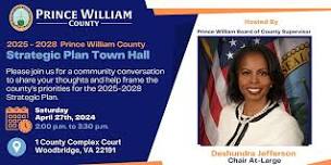 Countywide Strategic Plan Town Hall with Chair Deshundra Jefferson