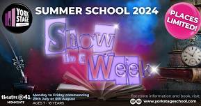 York Stage School: Summer School 2024