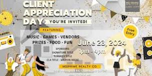 MD Prime Realty Co. 2024 Client Appreciation Event !