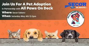 Pet Adoption Event!