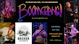 Boomerang! back at Becker Farms!