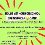 Mount Vernon High School Softball Camp