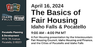 Fair Housing Basics and Hot Topics - Pocatello, Idaho