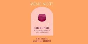 WINE NOT?  | wine tasting & language exchange