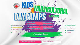 Kid's Multicultural Daycamps-July 29-August 2-