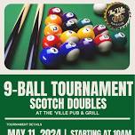 9-BALL SCOTCH DOUBLES TOURNAMENT