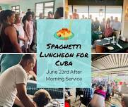 Spaghetti Luncheon for Cuba!