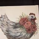 Henrietta Chicken Painting