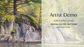 LIVE Painting Demo with Cathy Groulx