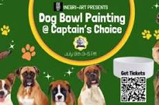 Dog Bowl Painting at Captain's Choice