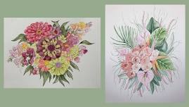 Botanical Watercolour with 