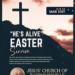 “He is Alive” 2024 Easter Service at JCOB