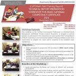 TECHNICAL REPORT PREPARATION WORKSHOP FOR EiMAS CePSWaM COMPETENCY CERTIFICATE 2024