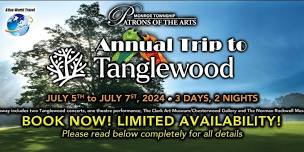 Monroe Township Patrons of the Arts Annual Trip to Tanglewood