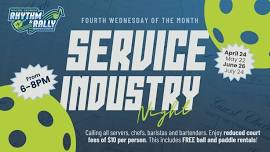 Pickleball - Service Industry Night!