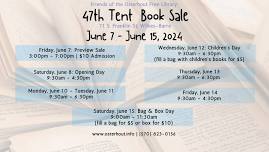 Friends Tent Book Sale