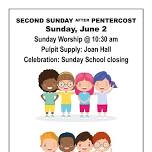 2nd after Pentecost - Sunday School closing