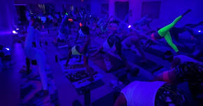 Hot Power Glow Yoga at Amalaya Yoga