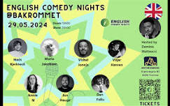 English Comedy Night @Bakrommet (29.05.2024)