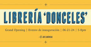 Librería Donceles' Grand Opening | Evento de inauguración