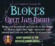 Blokes Open Jam Night