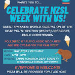 NZSL Week Event - Christchurch