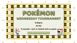 After School Pokémon League – Wednesdays – Gnome Games Green Bay East