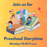 Preschool Storytime