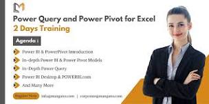 Power Query and Power Pivot for Excel Training in Richmond on Jun 10 - 11th