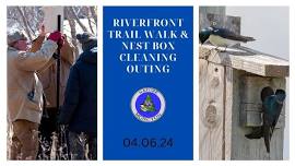 Nature Moncton Riverfront Trail Walk & Nest Box Cleaning