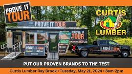 Curtis Lumber Ray Brook - Experience The Huber PROVE IT Tour!