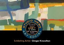 Ginger Knowlton – Painter, Studio Mews Art Social