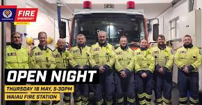 Waiau Brigade Volunteer Open Night