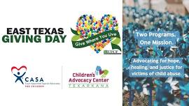 East Texas Giving Day for CASA and TCAC