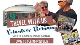 Volunteer Vietnam info session with E3 Global Adventures