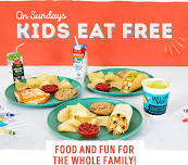 Kids Eat Free Sunday at Moe's