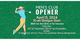 Men's Club Opener