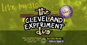 The Cleveland Experiment Duo - LIVE on Friday, May 3rd!