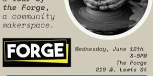 Wednesday, June 12th 3-5 pm Tour of the FORGE