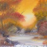 Bob Ross Oil Painting Class - DECATUR