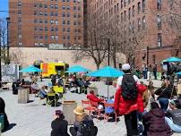 Coffee and Art at Congress Square Park